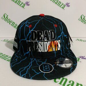 Headgear Classics Hat HGC Fitted Dead Presidents Fire Brimstone Black Cap 7